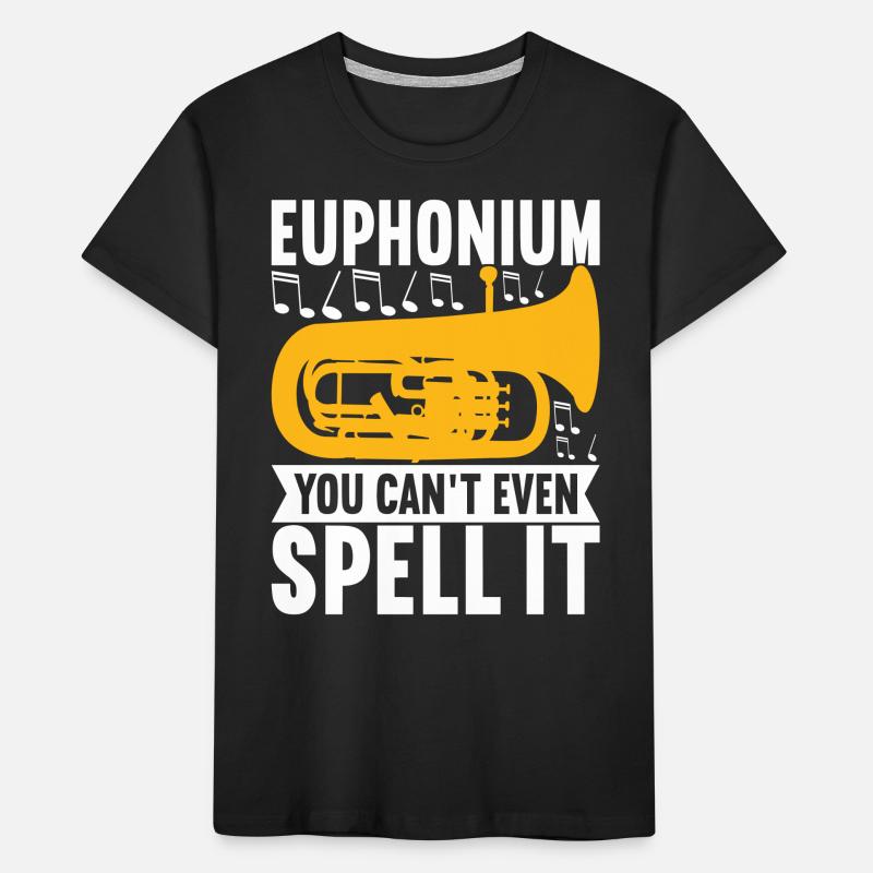 Euphonium Euphonist Kids' Premium Organic T-Shirt
