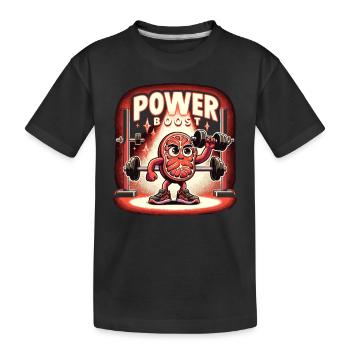Thérapie par la lumière rouge Thérapie au laser de faible intensité pour le - T-shirt bio Premium Enfant - noir - Devant