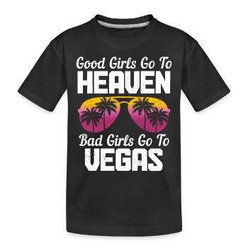 Cadeau Souvenir Las Vegas Nevada - T-shirt bio Premium Enfant - noir - Devant
