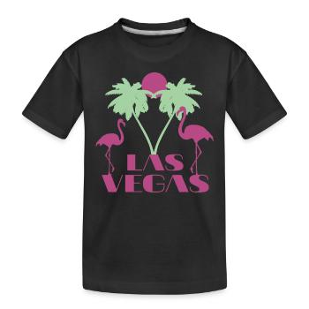 Cadeau Souvenir Las Vegas Nevada - T-shirt bio Premium Enfant - noir - Devant