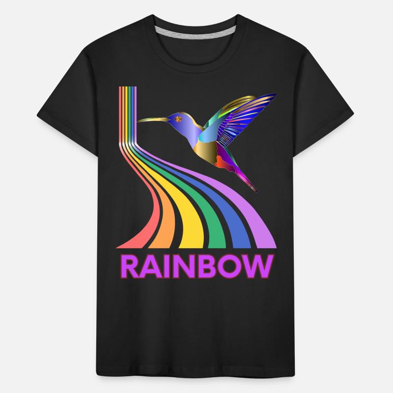 Rainbow Kids' Premium Organic T-Shirt