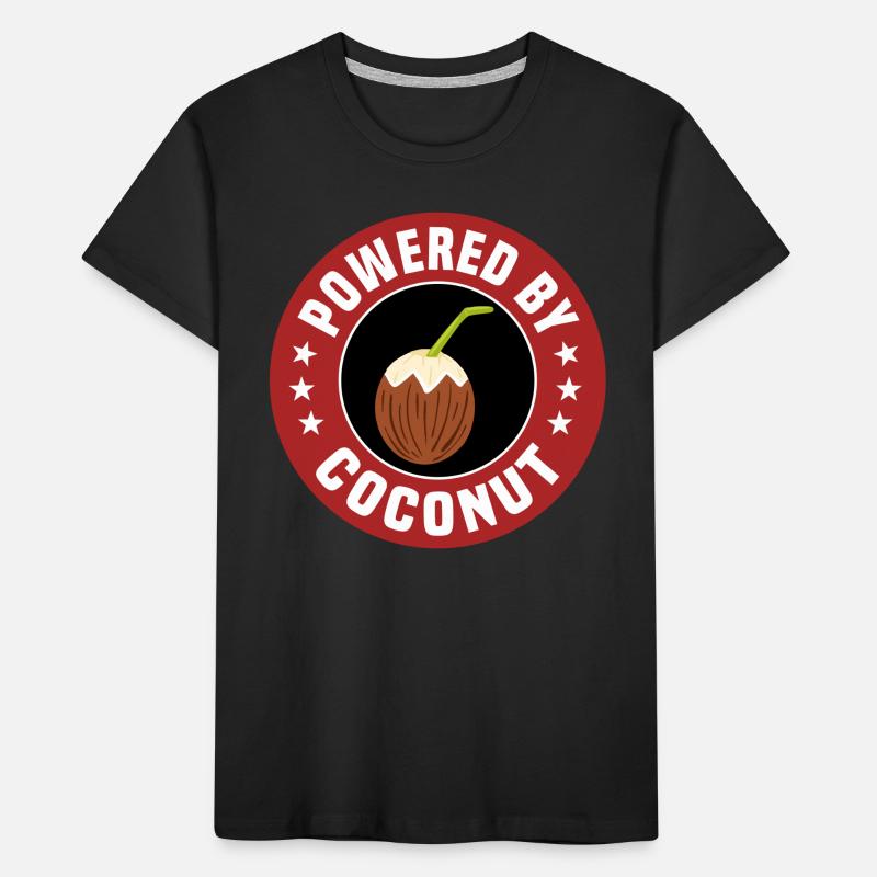 Propulsé par la noix de T-shirt bio Premium Enfant