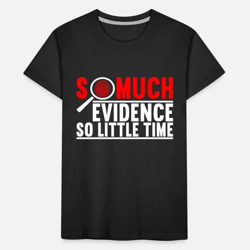 Forensics Forensic Scientist Kids' Premium Organic T-Shirt