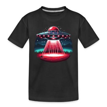 Red Light Therapy Low-level laser therapy for the - Kids' Premium Organic T-Shirt - black - Front