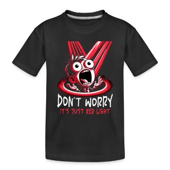 Thérapie par la lumière rouge Thérapie au laser de faible intensité pour le - T-shirt bio Premium Enfant - noir - Devant