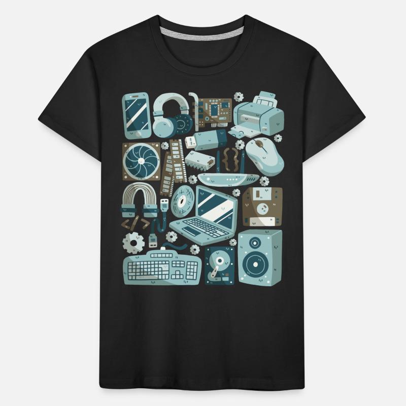 Computer Kids' Premium Organic T-Shirt