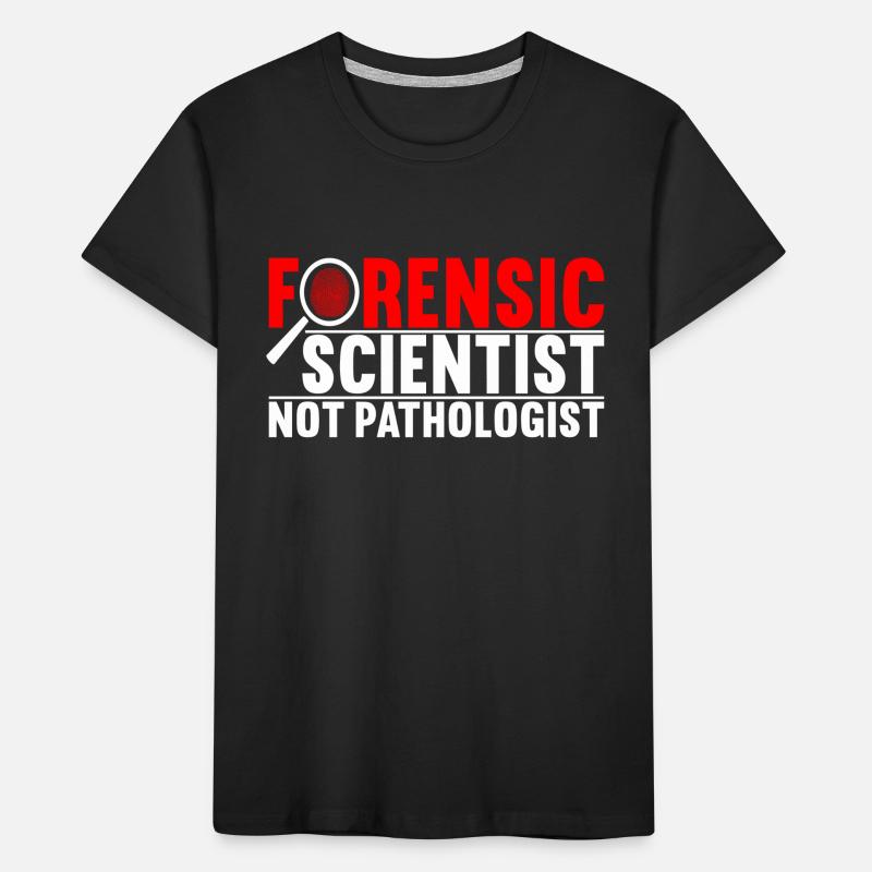 Forensics Forensic Scientist Kids' Premium Organic T-Shirt