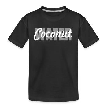 Eau de - T-shirt bio Premium Enfant - noir - Devant