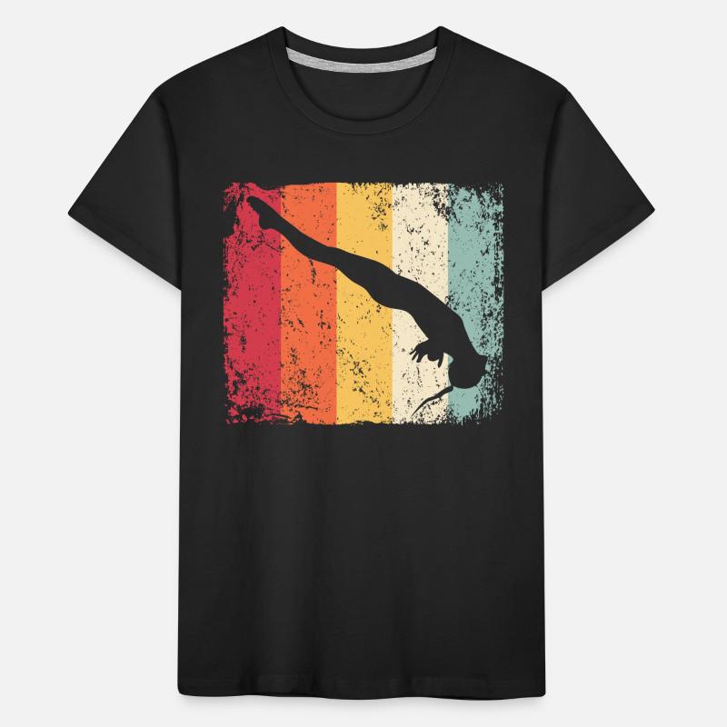 Plongeur en eau synchronisé High Diver T-shirt bio Premium Enfant
