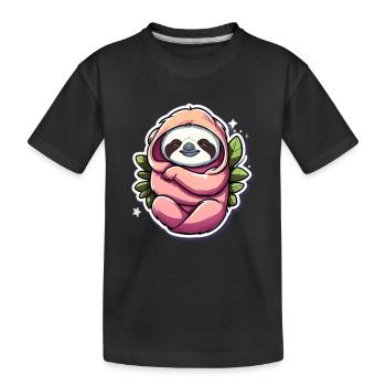 Paresse - T-shirt bio Premium Enfant - noir - Devant
