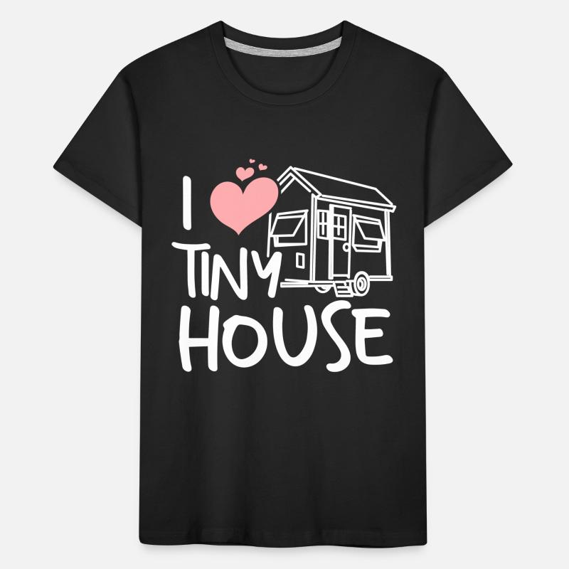 Tiny house builder Kids' Premium Organic T-Shirt