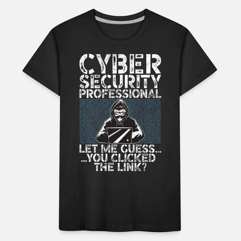 Cyber-sicherheits-hacker-hacking Kinder Premium Bio T-Shirt