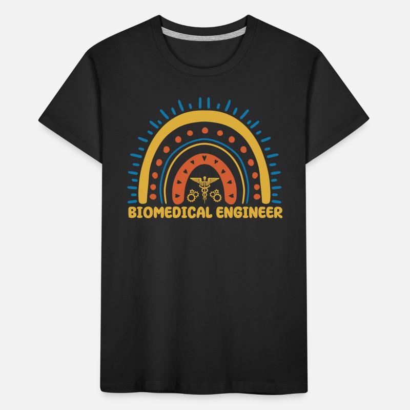 Biomedical Engineer Boho Rain Bog Kids' Premium Organic T-Shirt