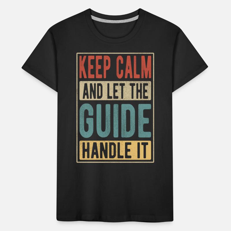 Guide Retro Gift Kids' Premium Organic T-Shirt