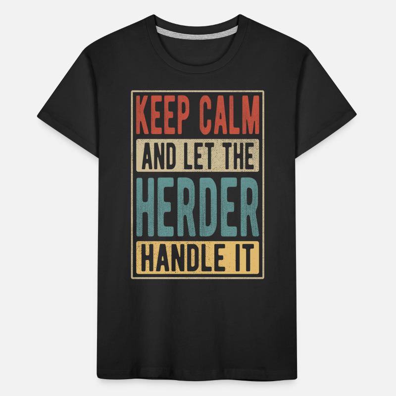 Herder Retro Gift Kids' Premium Organic T-Shirt