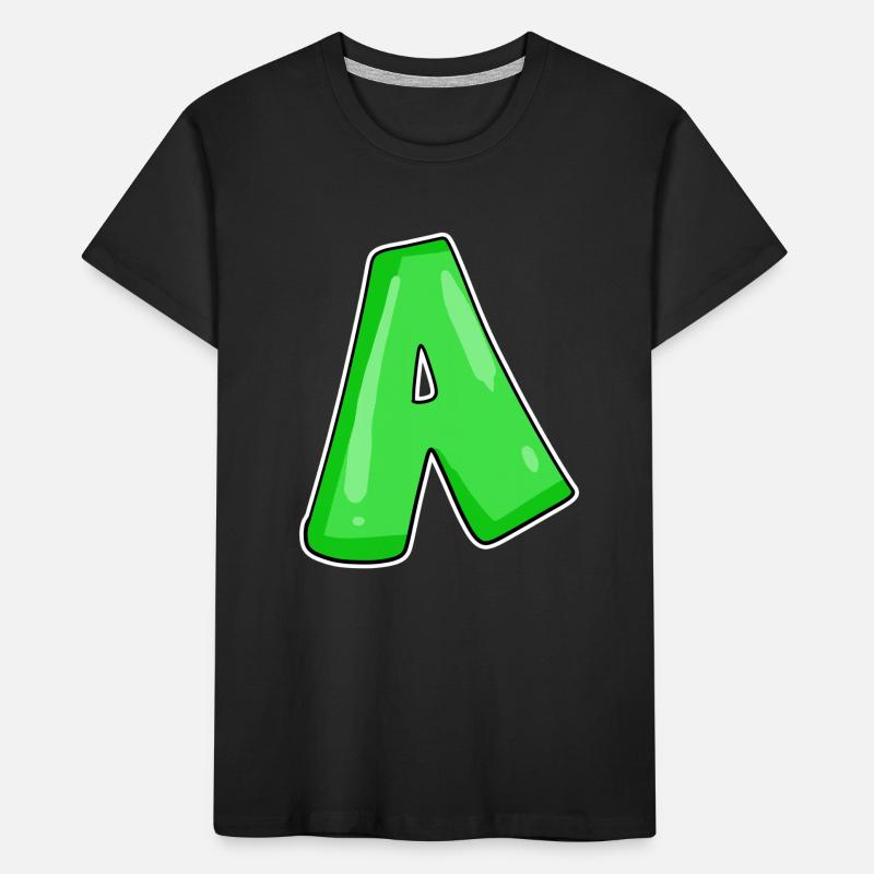 point A Point initial T-shirt bio Premium Enfant