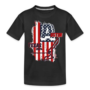 Grand Prix USA Austin Texas Circuit Saison 2024 - Kinder Premium Bio T-Shirt - Schwarz - Vorne