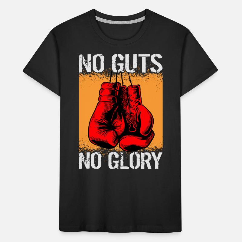 Boxe No Guts No Glory T-shirt bio Premium Enfant