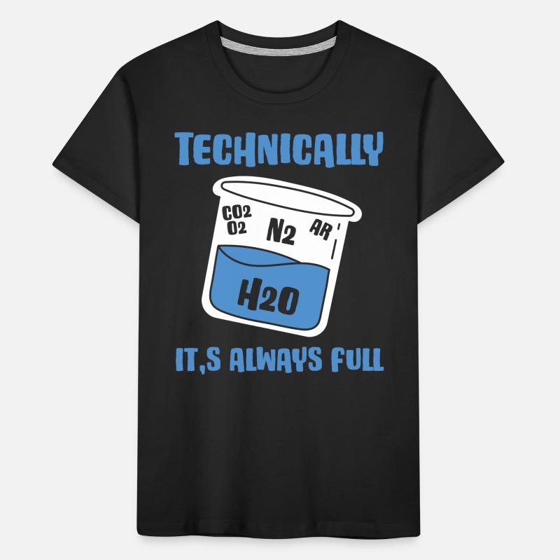 Technically, it's always crowded - Kids' Premium Organic T-Shirt