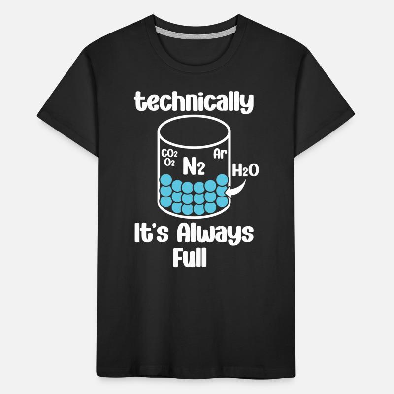 Technically, it's always crowded - Kids' Premium Organic T-Shirt