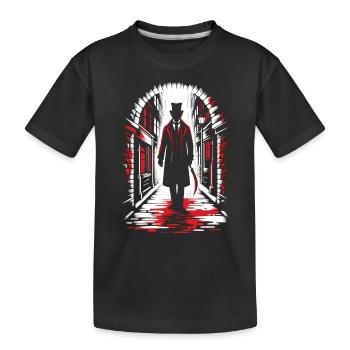 Film d’horreur Marathon Survivant Films d’horreur Vrai - T-shirt bio Premium Enfant - noir - Devant