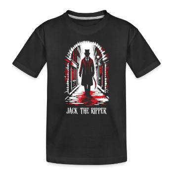 Film d’horreur Marathon Survivant Films d’horreur Vrai - T-shirt bio Premium Enfant - noir - Devant