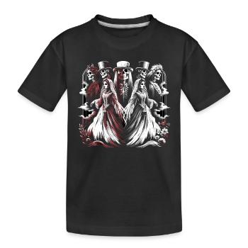 Film d’horreur Marathon Survivant Films d’horreur Vrai - T-shirt bio Premium Enfant - noir - Devant