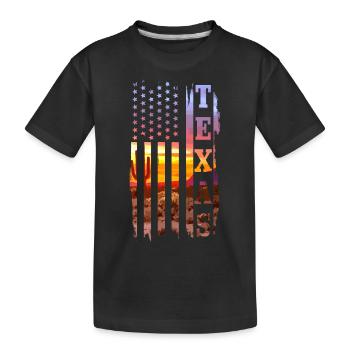 Texas - T-shirt bio Premium Enfant - noir - Devant