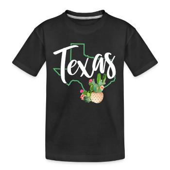 Texas - T-shirt bio Premium Enfant - noir - Devant