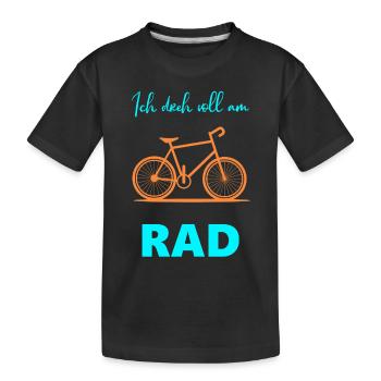 Bicyclette - T-shirt bio Premium Enfant - noir - Devant