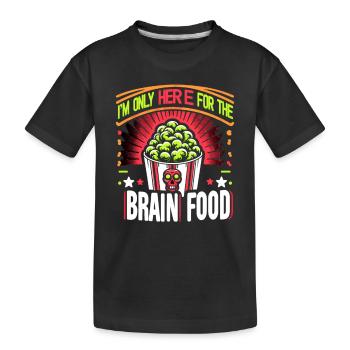 Horrorfilm-fan Zombie-horror Klassischer - Kinder Premium Bio T-Shirt - Schwarz - Vorne
