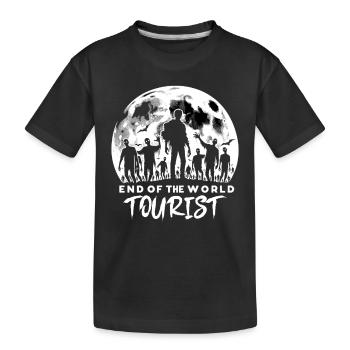 Horrorfilm-fan Zombie-horror Klassischer - Kinder Premium Bio T-Shirt - Schwarz - Vorne
