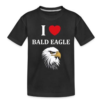 Citation humour Oiseau aigle - T-shirt bio Premium Enfant - noir - Devant