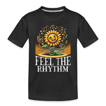 Paroles Mélomanes Auteurs-compositeurs Festival de musique - T-shirt bio Premium Enfant - noir - Devant