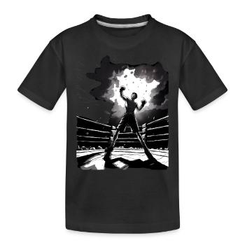 Boxe - T-shirt bio Premium Enfant - noir - Devant