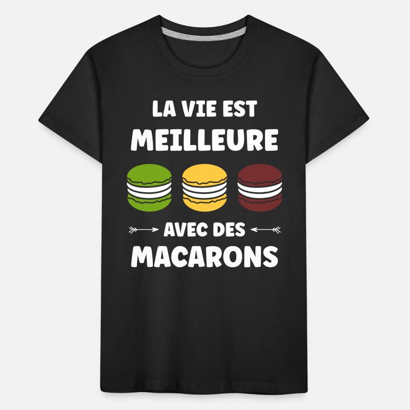 macarons T-shirt bio Premium Enfant