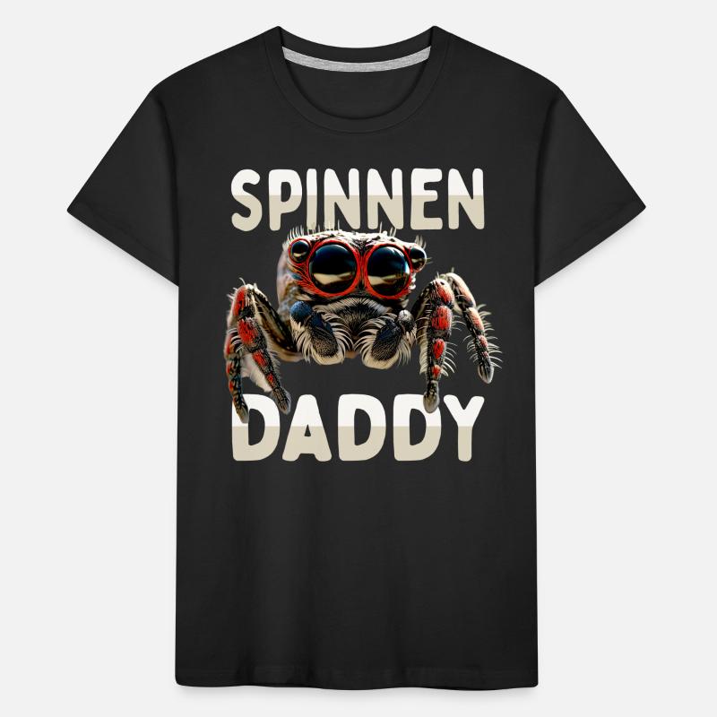 Daddy Spider Daddy Tarentula Papa Araignée T-shirt bio Premium Enfant