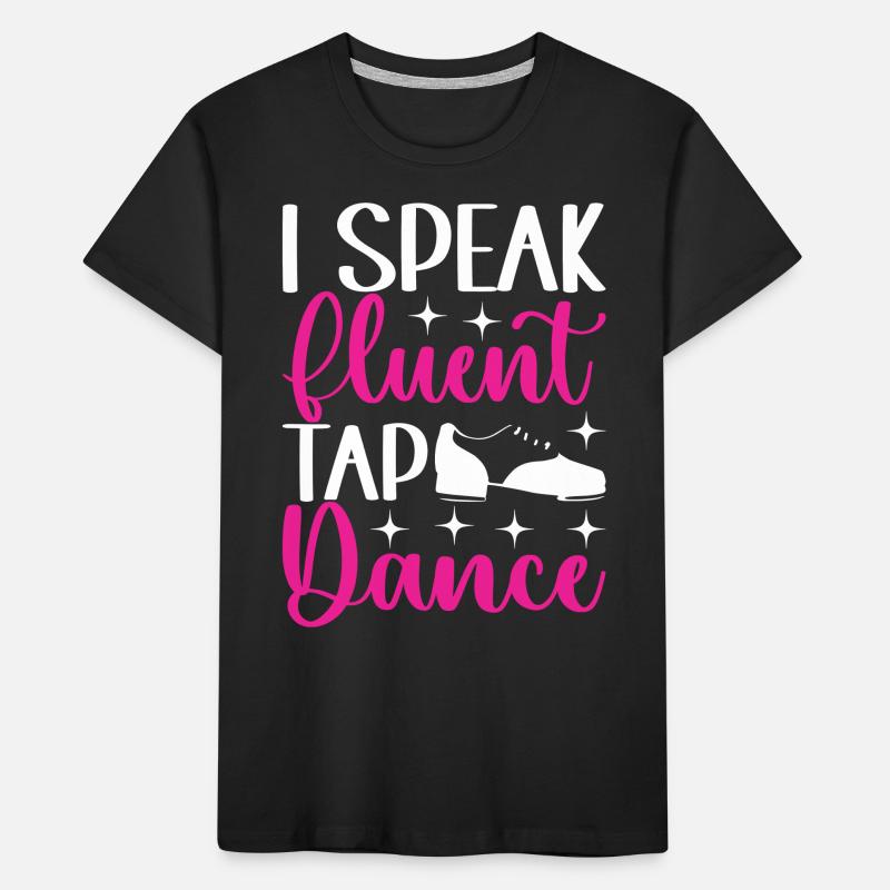 Tap Dance Tap Dancer Kids' Premium Organic T-Shirt