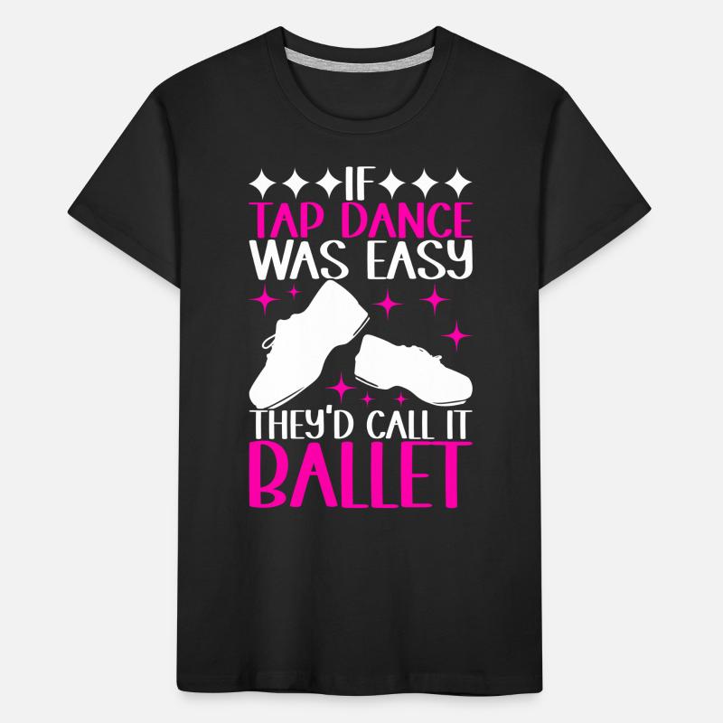 Tap Dance Tap Dancer Kids' Premium Organic T-Shirt