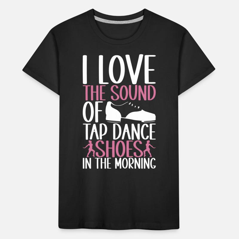 Tap Dance Tap Dancer Kids' Premium Organic T-Shirt