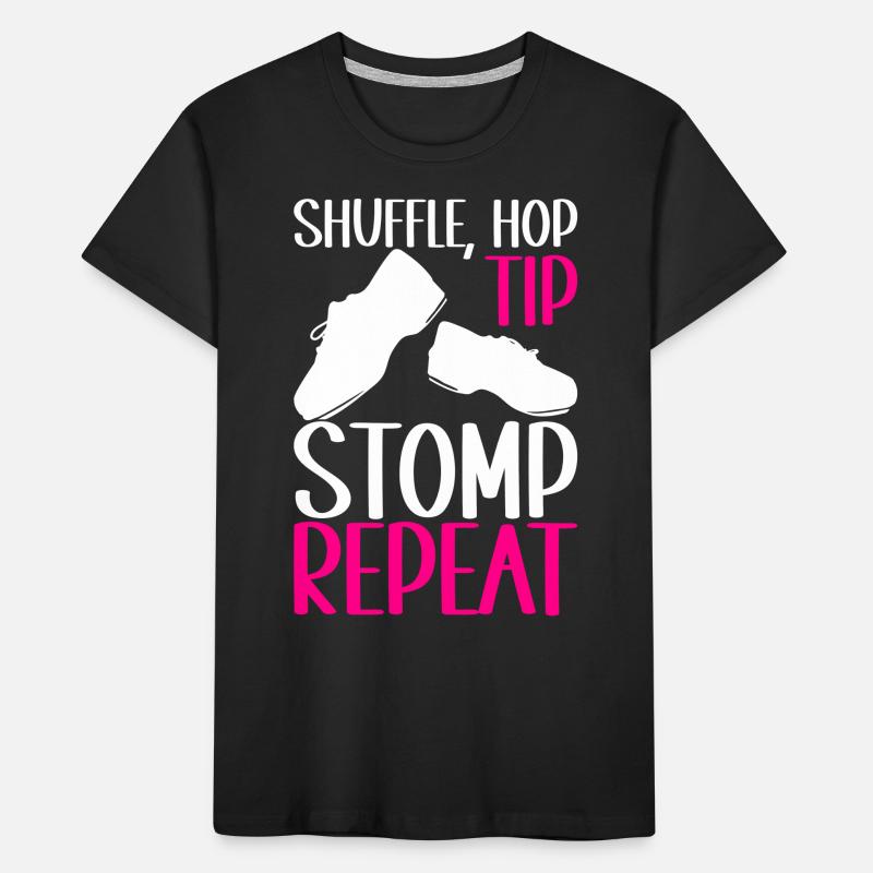 Tap Dance Tap Dancer Kids' Premium Organic T-Shirt