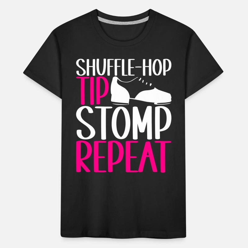 Tap Dance Tap Dancer Kids' Premium Organic T-Shirt