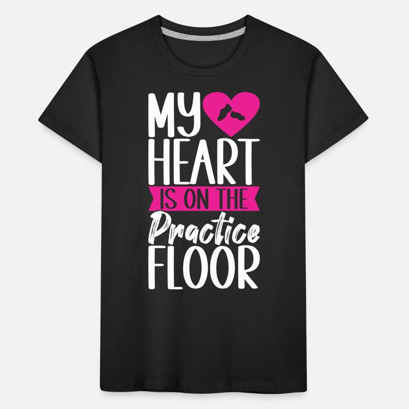 Tap Dance Tap Dancer Kids' Premium Organic T-Shirt