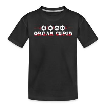 Humour de transplantation d’organe - T-shirt bio Premium Enfant - noir - Devant