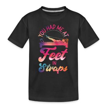 Pilates Instructor Teacher - Kinder Premium Bio T-Shirt - Schwarz - Vorne