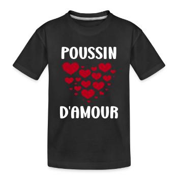 Poussin - T-shirt bio Premium Enfant - noir - Devant