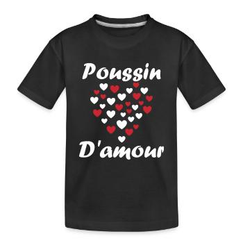 Poussin - T-shirt bio Premium Enfant - noir - Devant