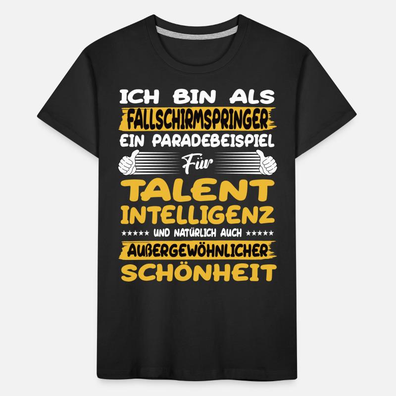 Skydivers a prime example Kids' Premium Organic T-Shirt