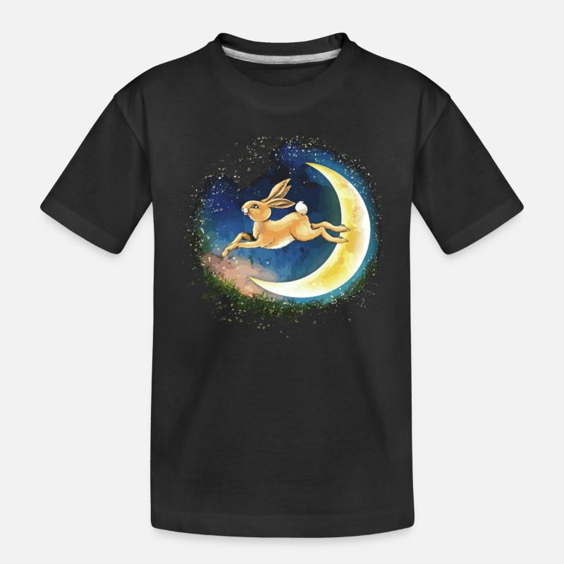 Ostara Eostre Equinox Witch Pagan Goddess Rituals - Kinder Premium Bio T-Shirt - Schwarz