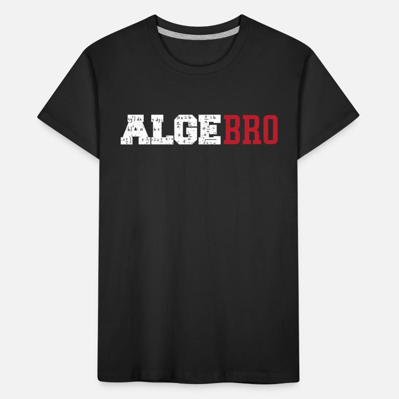 Math Nerd Arithmetic Graph Algebro Kinder Premium Bio T-Shirt